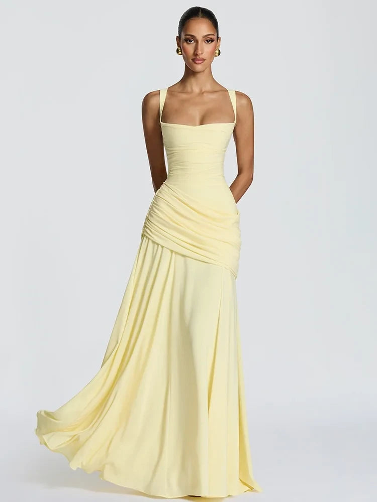 Vestido | Anabel , entallado en la cintura y acampanado