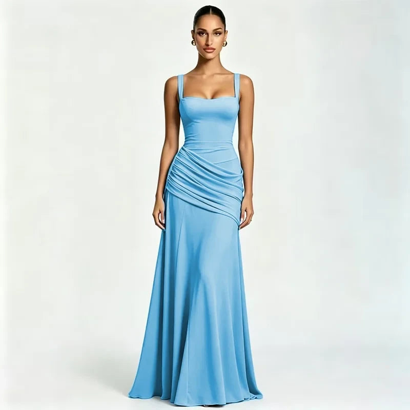Vestido | Anabel , entallado en la cintura y acampanado
