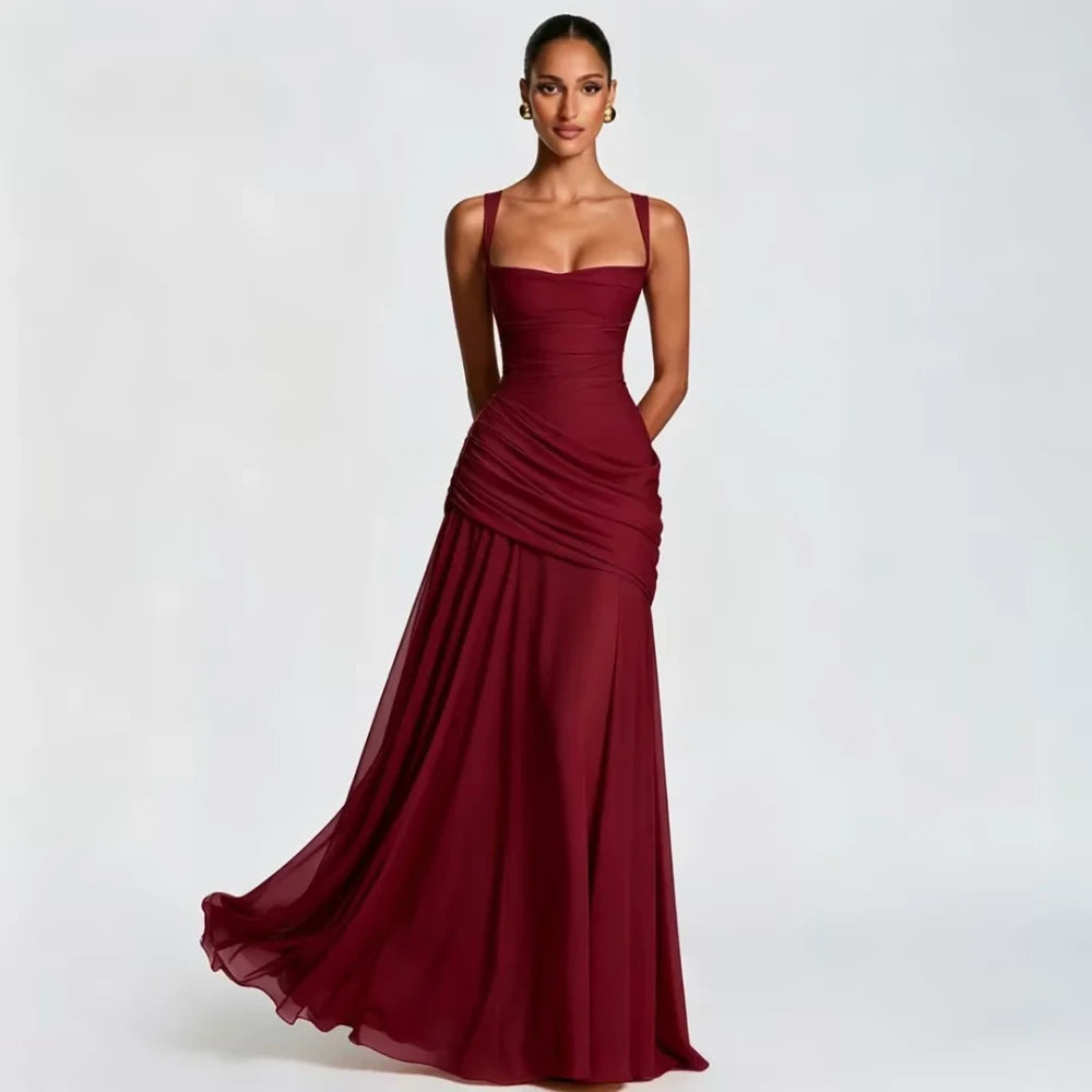 Vestido | Anabel , entallado en la cintura y acampanado