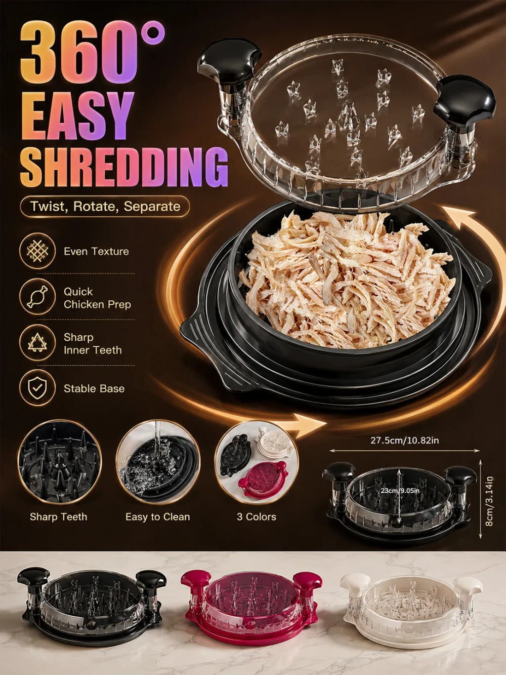 Manual Meat Tenderizer — Kitchen Utensil