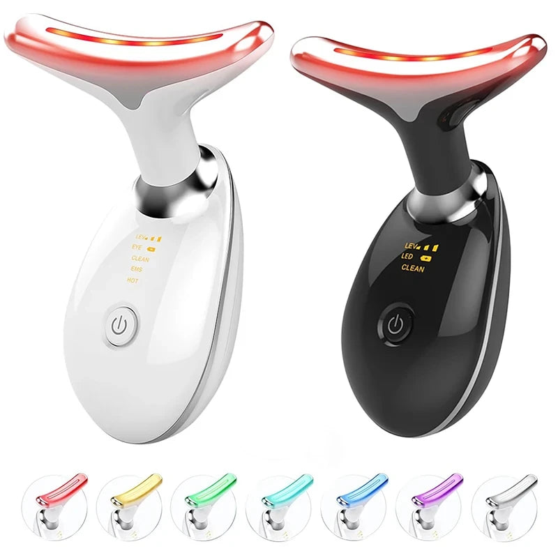 Portable EMS Neck Massage Beauty Device