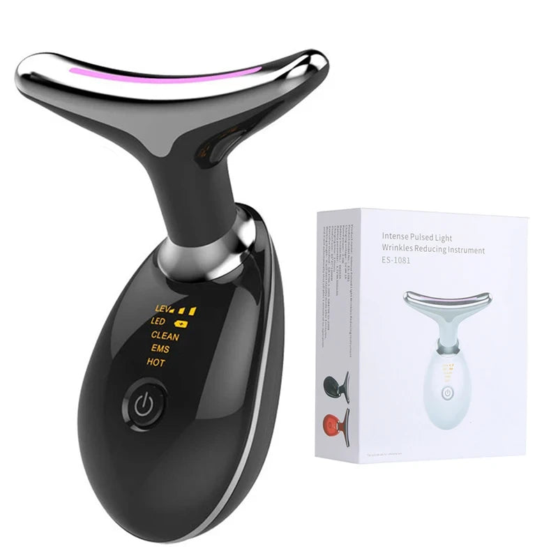 Portable EMS Neck Massage Beauty Device