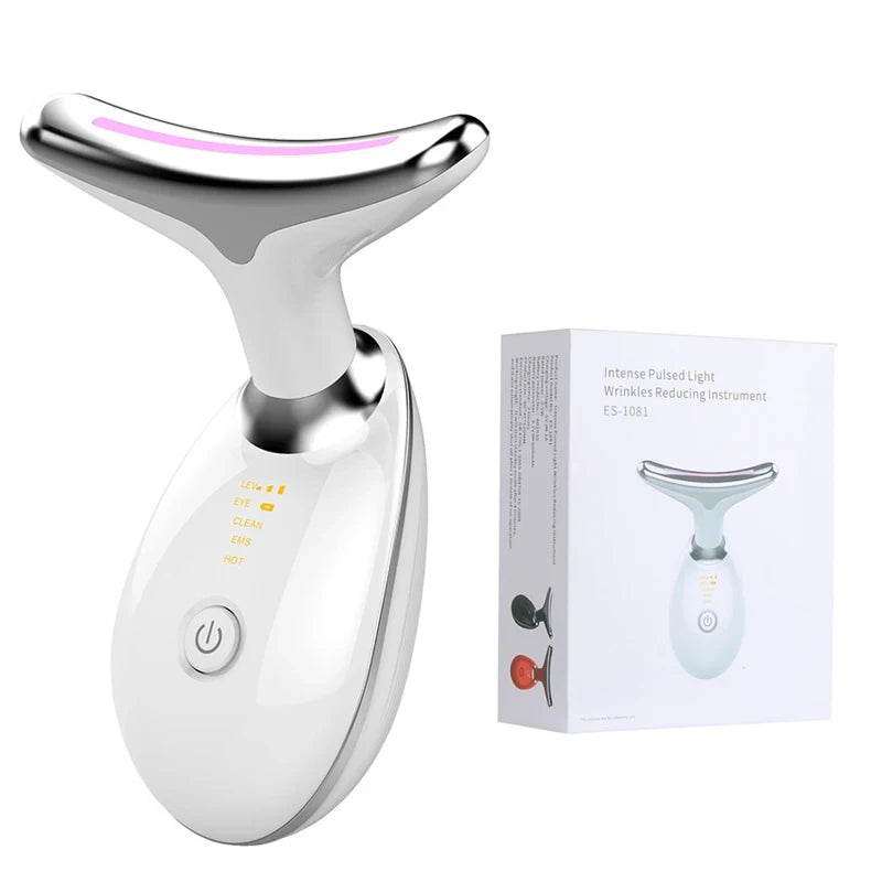 Portable EMS Neck Massage Beauty Device