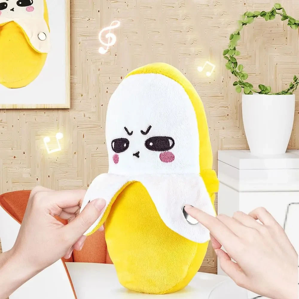 Interactive Fruit Sensor Music Plush Toy