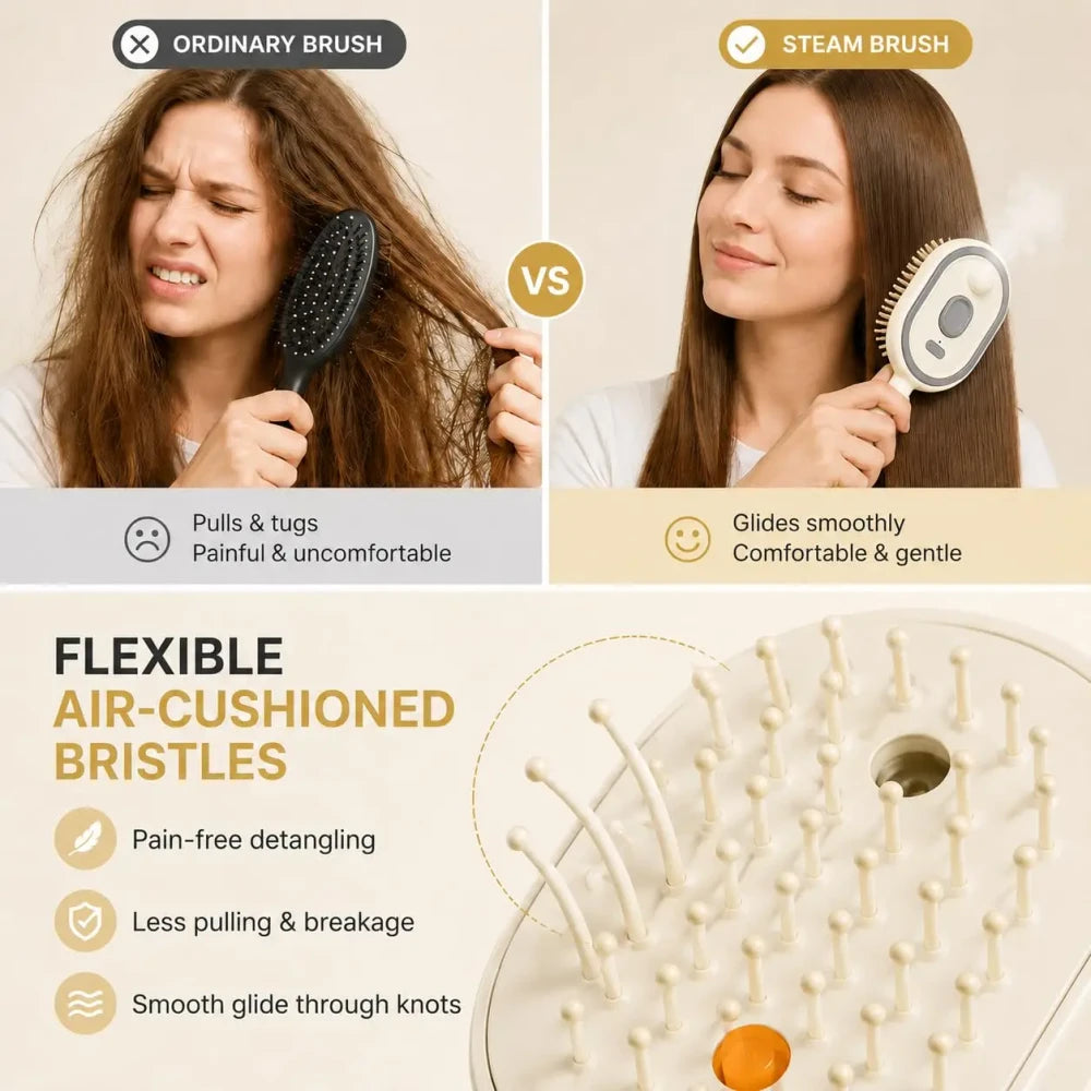 Electric Spray Massage Hair Comb